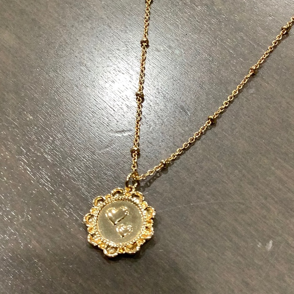 Rope Heart Medallion Pendant Necklace
STERLING FOREVER NWOT